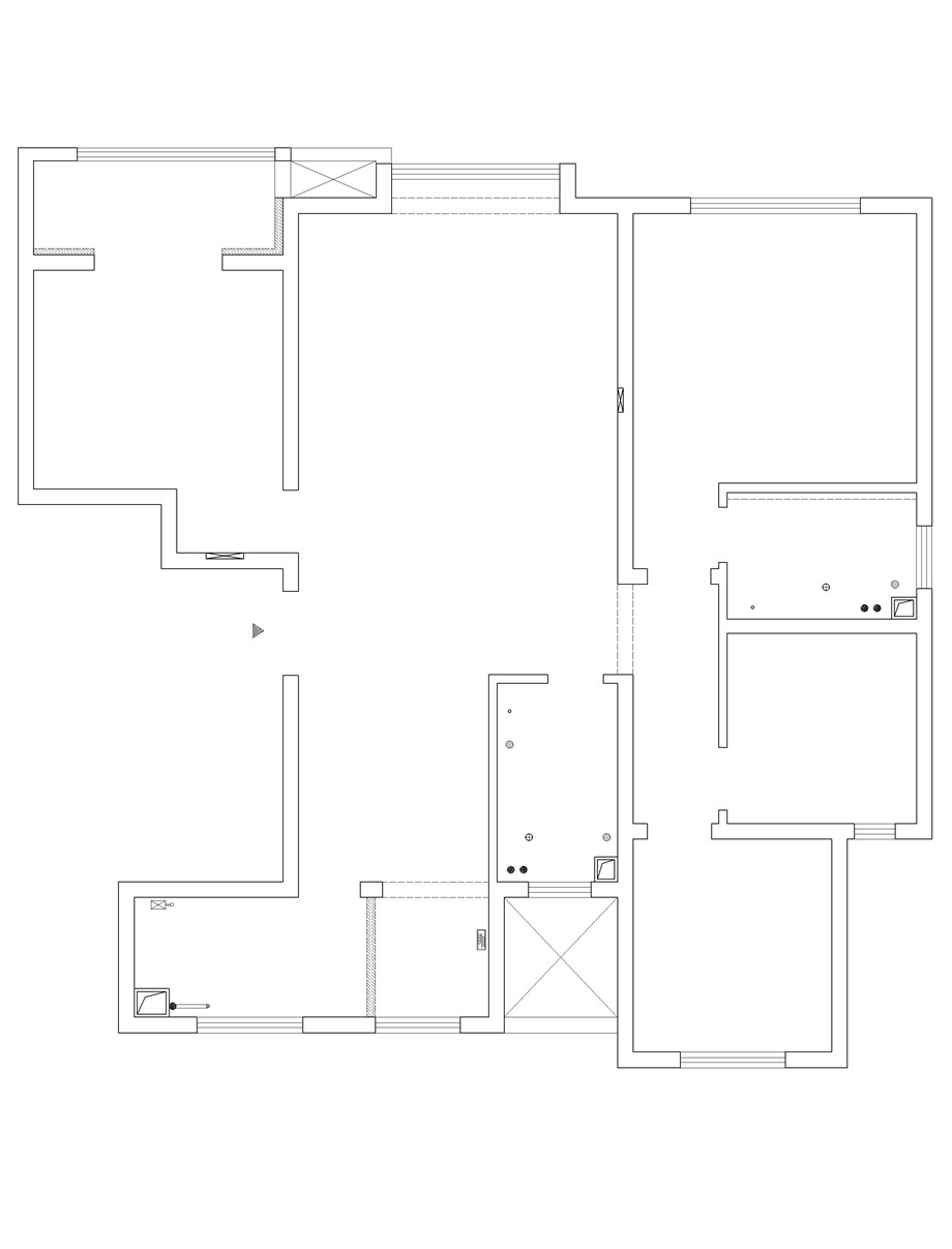 保定市裝修案例國(guó)宅西院 現(xiàn)代輕奢